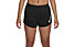 Nike Dri-FIT One Swoosh - pantaloni corti running - donna, Black/White
