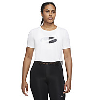 Nike Dri-FIT One W's Standard - T-Shirt - Damen , White