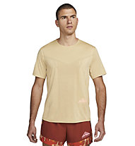 Nike Dri-FIT Rise 365 - Trailrunningshirt - Herren, Beige