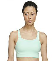 Nike Dri-FIT Swoosh Luxe Women's Me - reggiseni sportivi - donna, Light Green