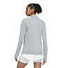 Nike Dri-FIT Swoosh Run - maglia running - donna, Grey/White