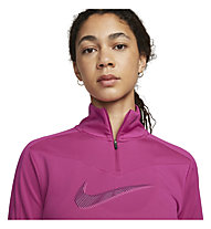 Nike Dri-FIT Swoosh Run - Laufshirt Langarm - Damen, Pink