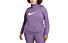 Nike Dri-Fit Swoosh Run - maglia running a maniche lunghe - donna, Purple