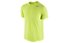 Nike Dri-FIT Touch SS Heathered Shirt, Volt Ice/Cool Grey