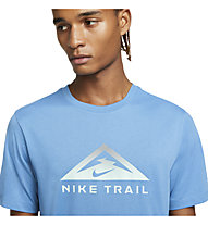 Nike Dri-FIT Trail - maglia trail running - uomo, Light Blue