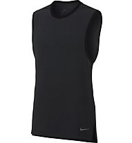 Nike Dri-FIT Training - top fitness - uomo, Black