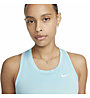 Nike Dri-FIT W Racerback - Top - donna, Light Blue
