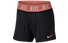 Nike Dri-FIT Training Shorts - kurze Trainingshose - Mädchen, Black