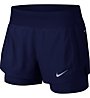 Nike Eclipse 2-in-1 Shorts - Laufhose kurz - Damen, Blue