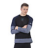 Nike Element Mix Crew - maglia running a maniche lunghe - uomo, Black/Grey