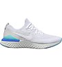Nike Epic React Flyknit 2 - scarpe running neutre - donna, White/Blue