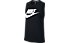 Nike Essential Tank - Top - Damen, Black