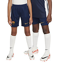 Nike FC Barcelona 24/25 Y - pantaloni calcio - bambino, Dark Blue/Red