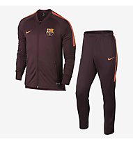 Nike FC Barcelona Dry Squad - Trainingsanzug - Herren, Red
