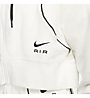 Nike Fleece Full Zip Ho - felpa con cappuccio - donna, White