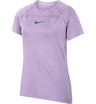 Nike Girls Running Top - T-Shirt - Damen, Violet
