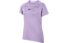 Nike Girls Running Top - T-Shirt - Damen, Violet