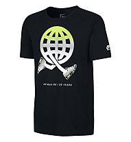 Nike Globey Air Max 95 T-Shirt, Black/Volt/White