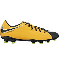 Nike Hypervenom Phelon III FG - scarpe da calcio - terreni compatti, Orange/White/Black
