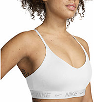 Nike Indy Pad W - reggiseno sportivo sostegno leggero - donna, White