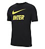 Nike Inter Milan Men's T-Shirt - Fußballtrikot, Black/Yellow