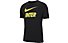 Nike Inter Milan Men's T-Shirt - Fußballtrikot, Black/Yellow