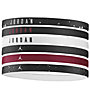 Nike Jordan Jordan Elastic 6 Pack - fasce per capelli, Black/Red/White
