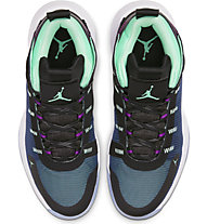 Nike Jordan Jumpman 2020 - scarpe da basket - uomo, Black/Blue/Green
