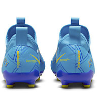 Nike Jr Mercurial Zoom Vapor 15 Academy MG - scarpe da calcio multisuperfici - ragazzo, Light Blue