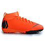 Nike Jr. SuperflyX VI Academy TF - Fußballschuh Hartplatz - Kinder, Orange/Black