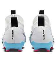 Nike Jr Zoom Mercurial Vapor 15 Academy MG - Fußballschuh Multiground - Jungs, White/Blue
