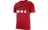 Nike Just Do It - Swoosh - T-Shirt fitness - uomo, University Red
