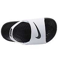 Nike Kawa - Schlappen - Kinder, White/Black