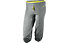 Nike Legend Obsessed Capri - Pantaloni Corti, Light Grey/Yellow