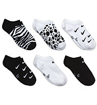 Nike  Lightweight No - Kurze Socken - Kinder, Black/White