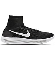 Nike Lunarepic Flyknit - scarpe running - uomo, Black/White
