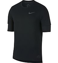 Nike Breathe Rise 365 Top SS RD - Laufshirt - Herren, Black