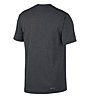 Nike Dry Top SS - Fitness-Shirt Kurzarm - Herren, Black/Smoke