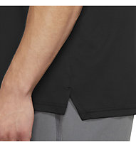 Nike M Np Df Hpr Dry Top Ss Su Gfx - T-shirt Fitness - Herren, Black