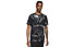 Nike M Np Df Slim Camo - T-shirt - uomo, Black/Grey