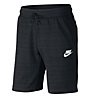 Nike Sportswear Advance 15 Shorts - pantaloni corti fitness - uomo, Black