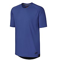 Nike Sportswear Bonded Kurzarm-Herrenshirt, Blue