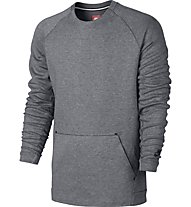 Nike Sportswear Tech Fleece Crew - Felpa fitness - uomo, Grey