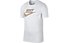 Nike Sportswear Tee Futura - Fitness-Shirt Kurzarm - Herren, White
