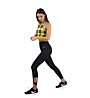 Nike Medium Support Sports - Sport BH mittlerer Halt - Damen, Black/Yellow