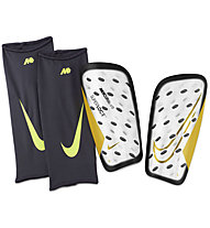 Nike Mercurial Lite SuperLock - Schienbeinschützer, White/Black/Yellow