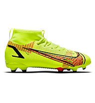 Nike Mercurial Superfly 8 Academy MG - scarpe da calcio multisuperfici - bambino, Green