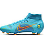 Nike  Mercurial Superfly 8 Pro FG - scarpe da calcio - uomo, Blue/Orange