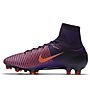 Nike Mercurial Superfly V FG - scarpe da calcio terreni compatti, Purple