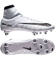 Nike Mercurial Victory VI CR7 DF SG - scarpe da calcio per terreni morbidi - uomo, White/Light Blue